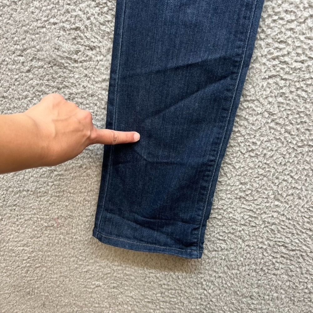 Ag Adriano Goldschmied The Ballad Slim Boot Cut Jeans Womens 27 US 4 Blue Denim - Picture 3 of 14